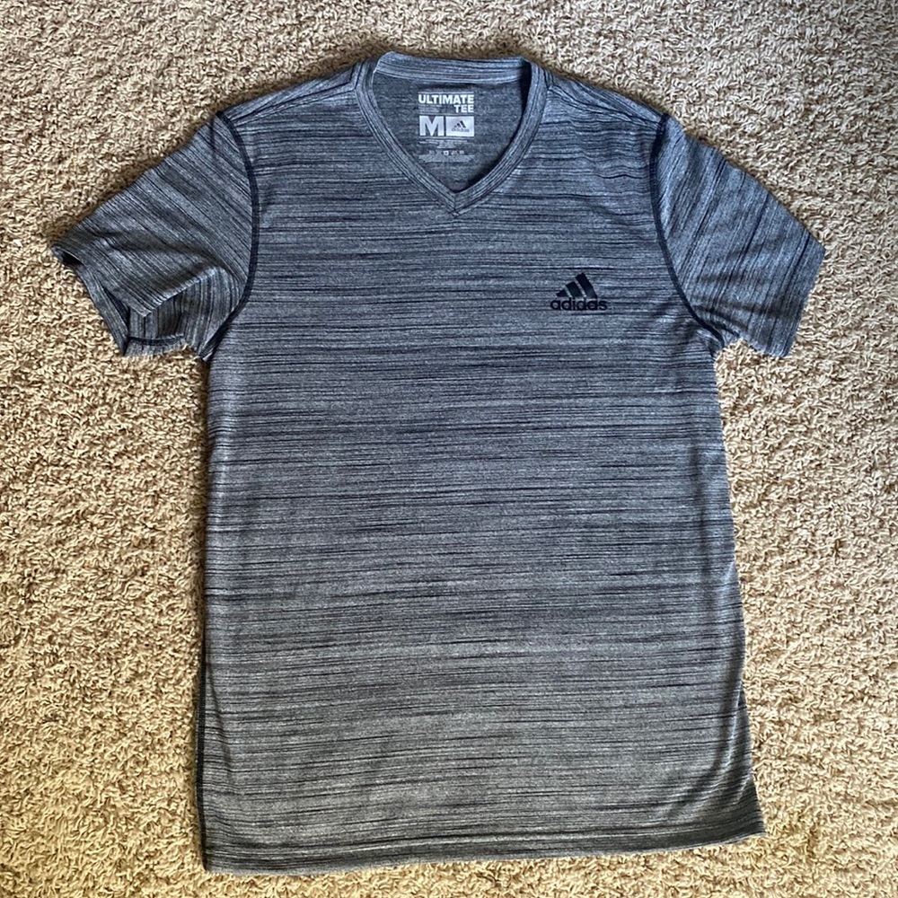 Adidas v-neck t-shirt